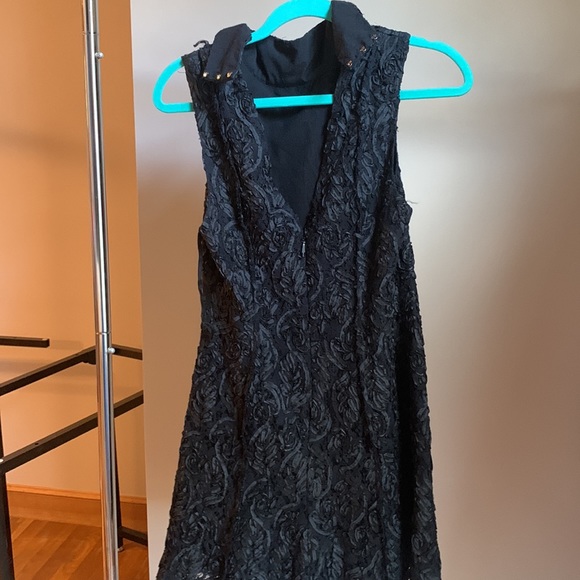 Free people black dress with zipper - Picture 4 of 6